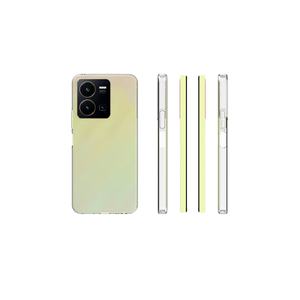 Funda Protectora Netzy para Vivo Y35, Super Silicona Transparente, Delgada, con Acabado Electrochapado, para A55 - Product Image 4