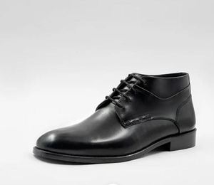 LUXOR Classic Ankle Derby <b>Waterproof</b> <b>Shoes</b> with Toe Box Design Refined Silhouette for Formal Business Casual Settings - Product Image 1