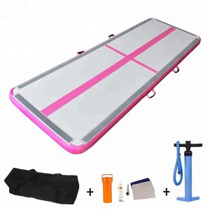 Tapis de fitness gonflable portable de haute qualité pour la gymnastique à domicile, tapis <span class=keywords><strong>d</strong></span>'entraînement pour sauts, <span class=keywords><strong>matelas</strong></span> <span class=keywords><strong>d</strong></span>'entraînement gonflable à vendre - Product Image 3