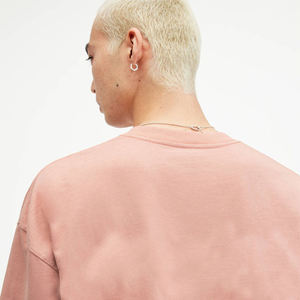 เสื้อยืดผ้าฝ้ายขนาดใหญ่สำหรับทุกเพศของ100% พิมพ์ลายตัวอักษรคุณภาพสูงพิมพ์ซับลิเมชันออกแบบมาสำหรับผู้ชายไซส์พิเศษ - Product Image 4