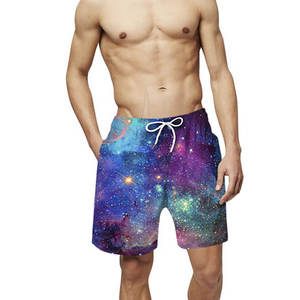 กางเกงขาสั้นซับลิเมชั่นคุณภาพดี ขายส่ง กางเกงขาสั้นซับลิเมชั่นลำลองแบบกำหนดเองสำหรับผู้ชาย - Product Image 3