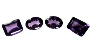 Pierre précieuse améthyste ovale violet 5*3MM 6*4MM 5*4MM pierres précieuses personnalisées fabrication de bijoux à bricoler soi-même damier coupe ovale grande améthyste naturelle - Product Image 3