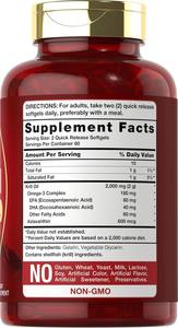 Huile de Krill Antartique toute neuve 2000 mg 120 gélules molles |   Oméga-3 EPA, DHA, avec Astaxan fin - Product Image 5