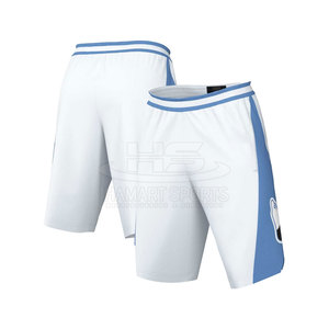 Pantalones cortos de baloncesto personalizados de nueva moda al por mayor, pantalones cortos de baloncesto de talla estadounidense con diseño de logotipo sublimado para hombre 2024 - Product Image 1