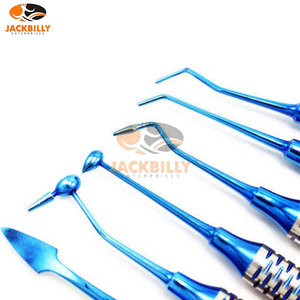 Kit Profesional de Herramientas de Moldeo de Resina Dental de Acero, Juego Completo de Restauración de Carillas Compuestas, Mango de Mezcla, Instrumento Médico MOL - Product Image 6