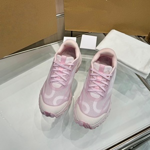 Chaussures de course respirantes doublées en maille, tendances roses, chaussures haut de gamme, chaussures de marche antidérapantes, chaussures de basket-ball pour hommes - Product Image 3