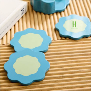 Hot Trending 2025 Handmade Lacquer Coaster Made in Vietnam for Table Decorations <b>Christmas</b> OEM Rustic Coaster From HNH Factory - Product Image 2