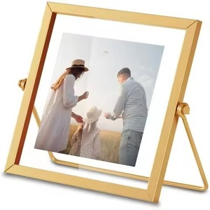Premium Quality <b>Photo</b> <b>Frame</b> <b>Gold</b> Finished Metal Cast Design Luxurious Great For Home Decor - Product Image 4