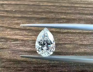 IGI certifié laboratoire cultivé CVD lâche diamant VS1 clarté poire coupe F couleur bijoux de fiançailles cadeau de mariage quotidien luxe femmes - Product Image 6