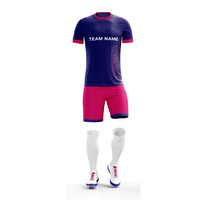 Uniforme de football authentique vintage avec logo personnalisé, uniforme d'arbitre de football classique pour adultes, manches courtes, été