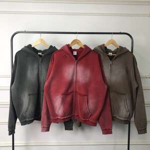 2025 Nueva Sudadera con capucha básica de estilo americano para hombre de alta calidad Color personalizado 100% algodón mezclado transpirable y cómodo - Product Image 1