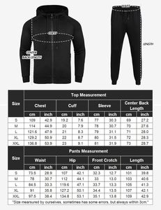 Ensemble de survêtements pour hommes personnalisés 2024, jogging 2 en 1, streetwear, respirant, polyester/coton écologique, hiver - Product Image 5
