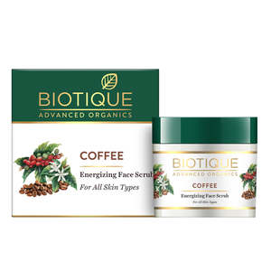 Exfoliante Facial Energizante de Café Biotique 50 g - Product Image 1