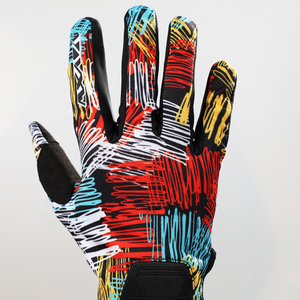 Haute qualité doigt complet gants de vélo Polyester cuir maille respirant étanche Sports de plein air sécurité équipement de protection décontracté - Product Image 6