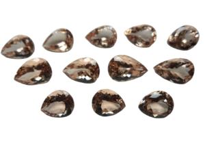 อัญมณีธรรมชาติที่ผ่านการเจียระไนรูปทรงลูกแพร์จาก100% อัญมณีบำบัดแบบหลวมตามธรรมชาติ - Product Image 5