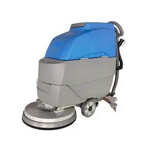Best Sales Walk Behind Automatic Industrial Floor Cleaning Scrubber Machine High Performance Charging Floor Scrubber Cleaning