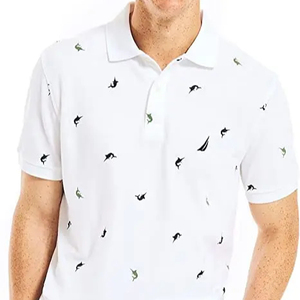 Vente en gros de polos de golf pour hommes de qualité supérieure en coton personnalisé Plus Size nouveau design Polo en pur coton fabriqué - Product Image 1