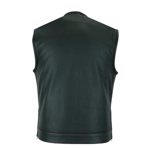 Gilet en coton réversible imperméable et respirant de haute qualité avec fermeture éclair, élégant, nouvelle mode, logo personnalisé, vêtement d'extérieur décontracté pour homme, hiver - Product Image 3