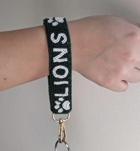 Llaveros con cuentas personalizados, llaveros de bolso con cuentas de semillas encantadoras adornados a mano indios a la moda - Product Image 5