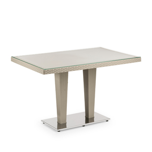 โต๊ะกลางแจ้งขนาด 80x120 ซม. พร้อมฐานโครเมียม ยี่ห้อ Antares - Product Image 3