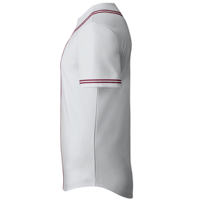 Camiseta de béisbol personalizada con botones, gran oferta, camiseta de béisbol raglán de poliéster 100% en blanco personalizada, camiseta de diseño superior personalizada - Product Image 3