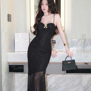 Elegante Vestido Largo Sexy de Manga Corta para Mujer, que Combina Perfectamente Elegancia, Comodidad, Casual y Formal para Diversos Eventos, Maxi de Seda - Product Image 6