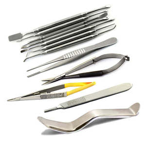 Kit d'équipements pour instruments de chirurgie dentaire manuelle d'implantation, comprenant des écarteurs périostiques et des périotomes par Surgiright - Product Image 3