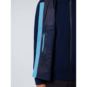 Gilet da Lavoro North Sails Collezione AC38, Blu Navy, Antivento, Stile Sportivo, Autunnale, in Poliestere 3D Lavorato a Maglia - Product Image 5