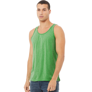 Débardeur en trois mélanges de vêtements personnalisés, débardeurs de vêtements personnalisés unisexe pour hommes - Product Image 4