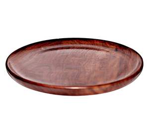 Solid Acacia Wood Dinner Plates <b>Set</b> Luxury Design Home Use Bulk Quantity Wooden Dishware Polished Technique for Food <b>Serving</b> - Product Image 4