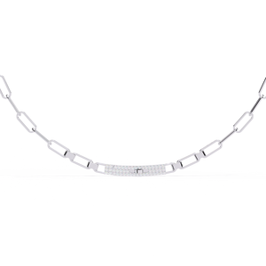 Lab Grown Diamond <b>Necklaces</b> in 10k <b>14k</b> 18k <b>Gold</b> Bohemian Style Round Brilliant Cut IGI Certified Fine Party Wear Jewelry - Product Image 3