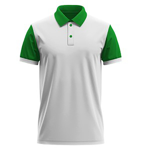 Men's 100% Cotton Breathable Knitted Button Short Sleeve Solid Casual Shirts Front Custom Logo OEM Service 220 Grams - Product Image 4
