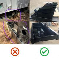 Alternateur Stamford PMG 40kVA 1500 tr/min Générateur diesel silencieux ATS Conception de sécurité améliorée Tension commutable Unité d'alimentation de secours