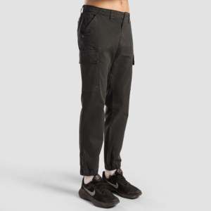 Joggers cargo imprimés tendance pour hommes, gris, taille XL, en toile tissée, broderie de haute qualité, chauds, coupe droite, légers - Product Image 1