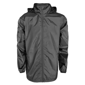 Chaqueta Bomber Deportiva de Alta Calidad para Hombre, con Cuello Alto, Cortavientos, Impermeable, de Secado Rápido, con Capucha y Cierre de Cremallera, Estilo Urbano - Product Image 3