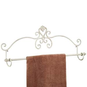 Handtuchhalter aus Eisen mit Scroll-Design, Wandmontage, schwarze Ausführung, perfekt für Zuhause, Hotels, Badezimmer und Waschräume. - Product Image 3