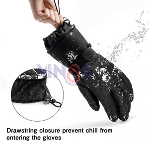 Gants de ski d'hiver unisexes personnalisés imperméables et compatibles avec l'écran tactile Vêtements de ski d'extérieur pour le snowboard Gants de ski OEM - Product Image 5
