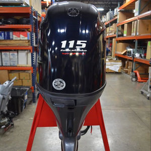 Motor fueraborda industrial de 115 CV Vmax de 4 tiempos y eje de 25 pulgadas, usado en buen estado, para bricolaje, OEM y ODM - Product Image 1
