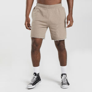 Wholesale Custom Men's Fitness Jogger Legacy Shorts Cotton Fleece <b>Sweatshorts</b> with Pockets Solid XS High Street Style Plain Dyed - Product Image 1