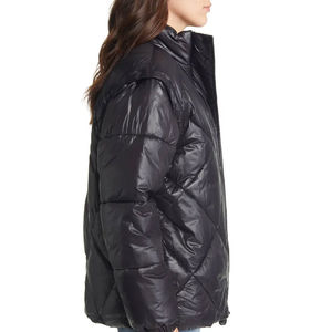 แจ็กเก็ตหุ้มฉนวนปรับได้มีชายเสื้อแจ็กเก็ตปลาปักเป้าผ้าสองชั้นทรงเรขาคณิตเนื้อผ้าระบายอากาศได้ดีปรับได้ตามต้องการ - Product Image 2