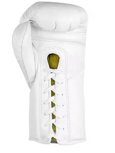 Gants de boxe personnalisés professionnels 10oz en cuir PU Gants d'entraînement pour adultes Caractéristiques de frappe pour le kickboxing et les sports de MMA - Product Image 4