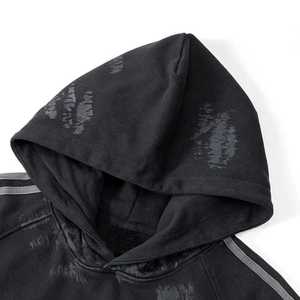 Fabricant personnalisé de haute qualité sweats à capuche décontractés surdimensionnés unisexe vintage poids lourd Streetwear sweats à capuche zippés pour hommes - Product Image 3