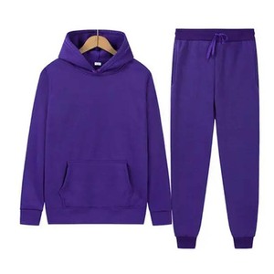 Wholesale Custom <b>Printed</b> Eco-Friendly Men's High Street Style Winter Sweat Two-Piece Track Suit with <b>Stand</b> Collar Zipper Closure - Product Image 4