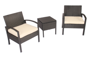 Waterdichte Buitentafels En Stoelen Set 2 Stoelen 1 Tafel Eettafel En Stoel Set Pe Rotan Diana Set 3 Stuks Fabrikant