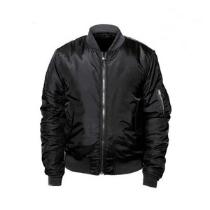 Veste bomber pour homme sur mesure, design personnalisé, couleur personnalisée, col montant, logo sur le devant, manches longues - Product Image 1