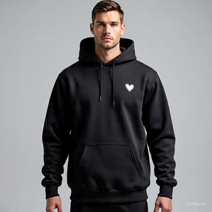 Sweats à capuche pour hommes confortables et de haute qualité |   Streetwear avec logo personnalisé, nouvelle conception tendance, pull 100% coton - Product Image 6