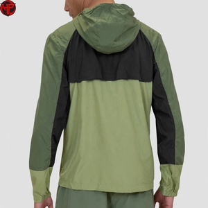 Ventes en gros de manteaux pour hommes grande taille imperméables et coupe-vent, veste d'extérieur confortable et respirante, coupe-vent - Product Image 5