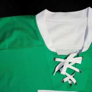 Maillot de hockey sur glace imprimé sur mesure de haute qualité, tendance, antibactérien, séchage rapide, respirant, léger pour hommes adultes - Product Image 4