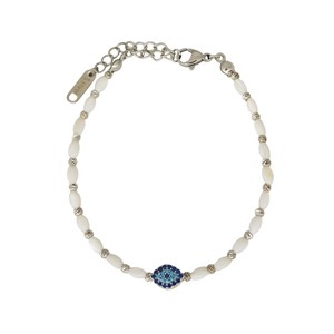 Bracelet en perles de style œil maléfique - Product Image 2