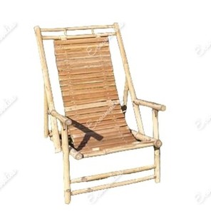 Silla de playa de bambú plegable, duradera y cómoda, ecológica, de primera calidad, tumbona para exteriores para playa, jardín, cama de sol - Product Image 4